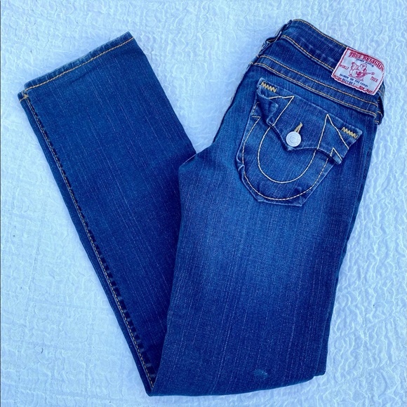 🏆HP 26/31 True Religion ‘BILLY BIG T’ Straight Jeans - Picture 8 of 16